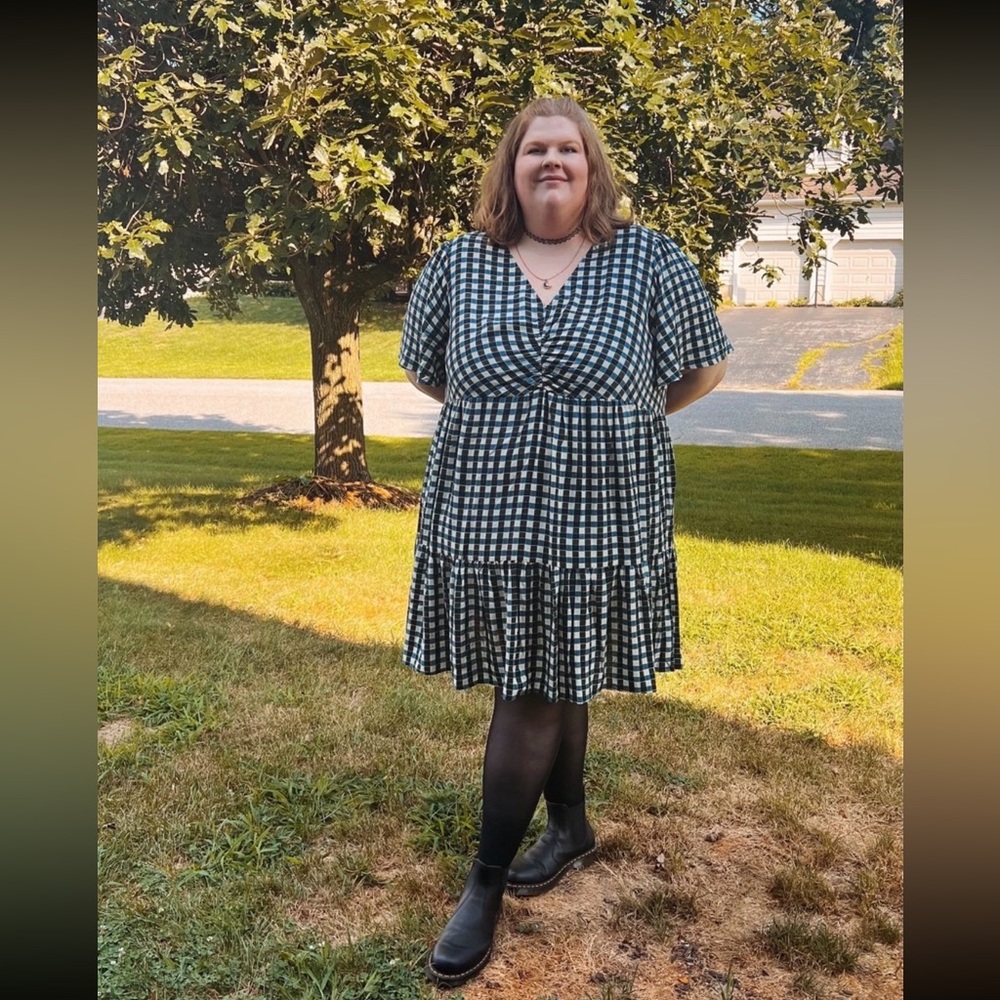 Ava & Viv Gingham Dress